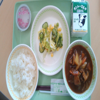 今日の給食