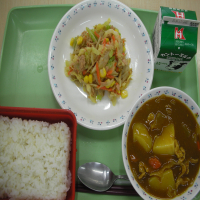 今日の給食