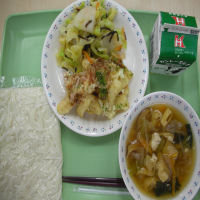 今日の給食