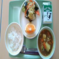 今日の給食