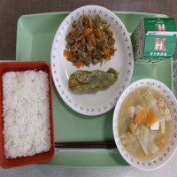 今日の給食