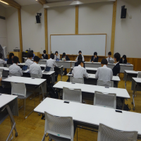 生徒総会リハーサルを行いました