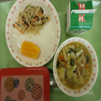 今日の給食