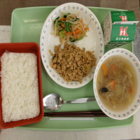 今日の給食