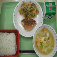 今日の給食