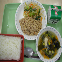 今日の給食