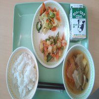 今日の給食