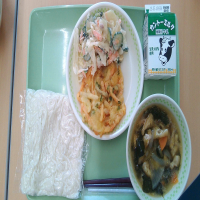 今日の給食