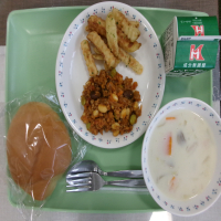 今日の給食