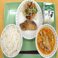 カルビ“風”スープ