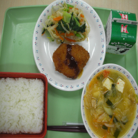 今日の給食