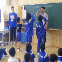 交通少年団入団式