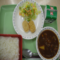 今日の給食