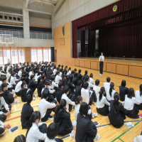 修学旅行出発式