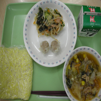 今日の給食