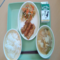 今日の給食