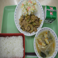 今日の給食