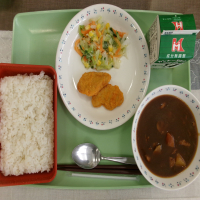 今日の給食