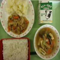 今日の給食
