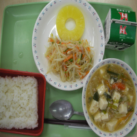 今日の給食