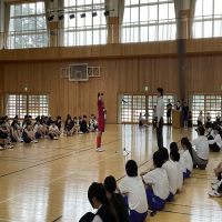 部活動壮行会が行われました。