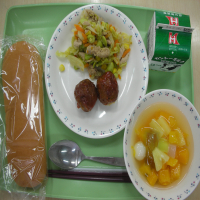 今日の給食