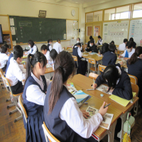 授業の様子（社会科）