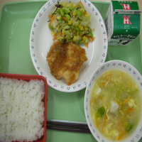 今日の給食