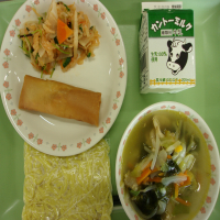今日の給食