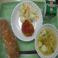 今日の給食