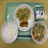 今日の給食