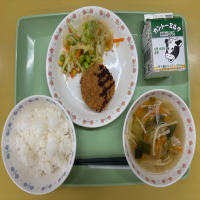今日の給食