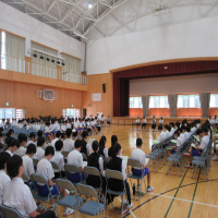 生徒総会の様子