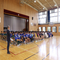 部活動壮行会
