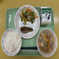 今日の給食