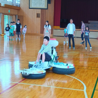 風船ホバー教室