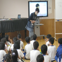 ４年生　歯みがき大会