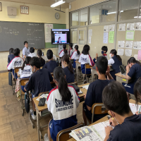 2年生 いじめ防止プログラムを実施しました。