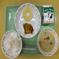 今日の給食