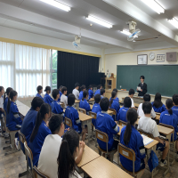 教育実習生へ感謝の気持ちを!