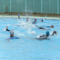 今週の水泳学習