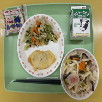 今日の給食