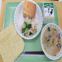 手作りチョコチップケーキ