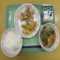今日の給食