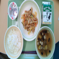 今日の給食