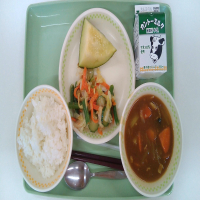 今日の給食