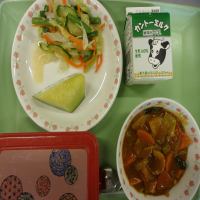今日の給食