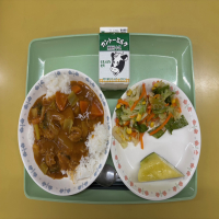 今日の給食     地場産物週間