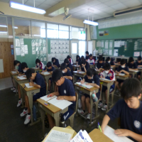 第1回校内テストが行われました。
