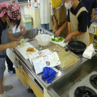 楽しみな調理実習